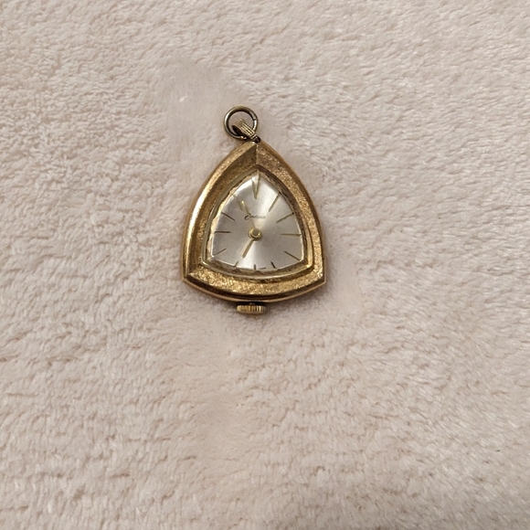 💖3/$15 Vintage Ladies Watch Necklace Piece Non Working - Picture 4 of 4